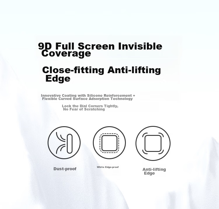 UGREEN Compatible with Apple Watch Screen Protector for SE3/SE2/S9/S8, Universal Fit for Apple IWatch 7/6/5/4, Protective Film for 45/44mm, Anti-Scratch, Anti-Fingerprint, Hydrogel Soft Film, Not Tempered Glass 8