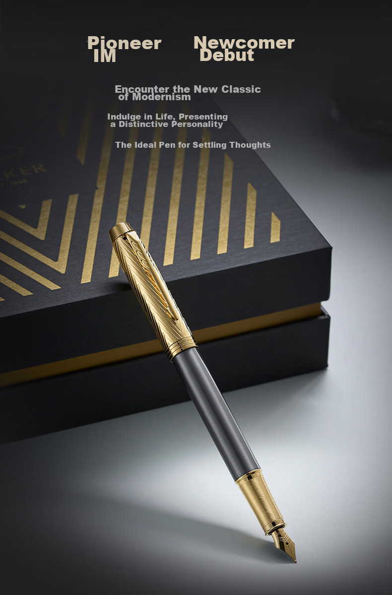 PARKER Fountain Pen And Signature Pen Gift Set, Horse Year Gift Box, Stylish Fountain Pen IM Pioneer Series Ink Pen + Classic Gift Box for Mid-Autumn Festival Gifting to Friends, Baotiao Discount 5