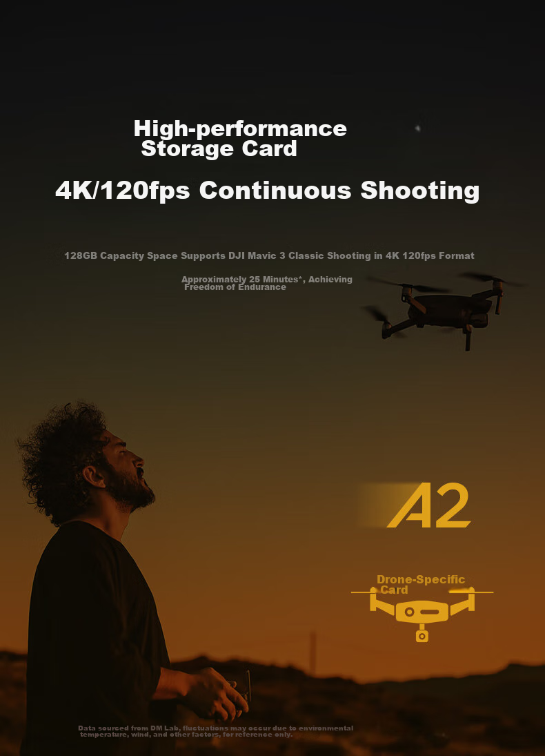 DM Daimai 128GB TF (MicroSD) Memory Card, V60 4K Ultra HD High-Speed Drone Monitoring Car Recorder Game Console Action Camera Memory Card 7