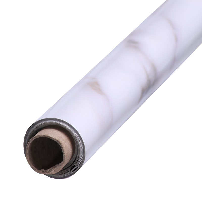 Qinghua Aluminum-Coated Kitchen Oil-Proof Sticker, Waterproof Countertop Film, Tabletop Cabinet Furniture Film, Hantingyu 60*500cm