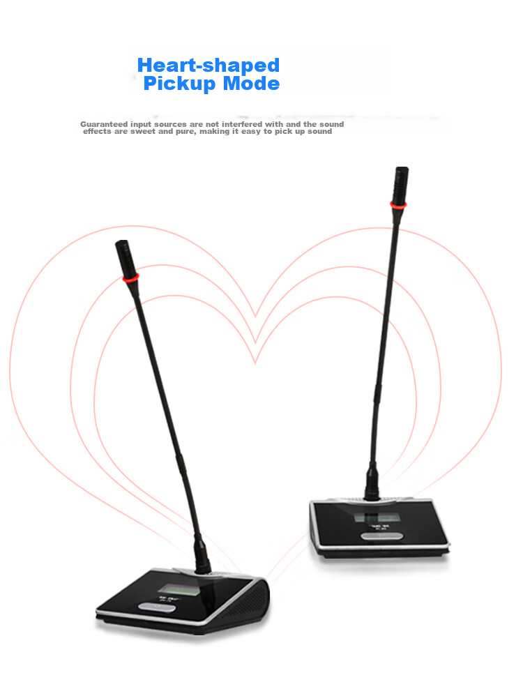 SAST OK-79 Wireless Microphone System with One Transmitter And Four Receivers, Handheld Teaching Microphone, U-Segment Microphone for Engineering Meetings And Large Conferences, Dynamic Microphone for Conference Rooms 14