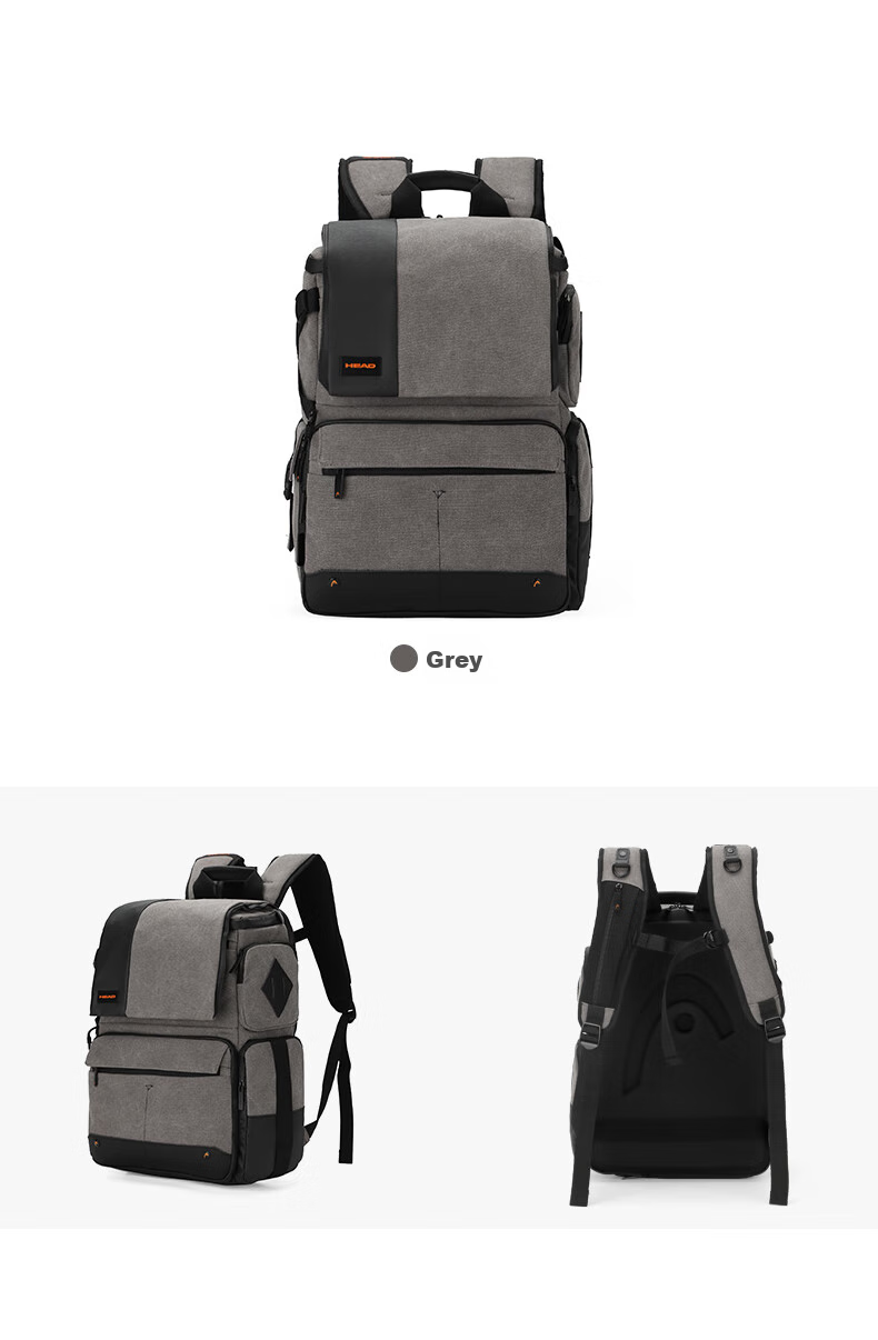 HEAD Camera Backpack, Large Capacity Shoulder Bag, National Geographic Laptop Bag, Water-Resistant Photography Backpack, Schoolbag, 520 Gift 23