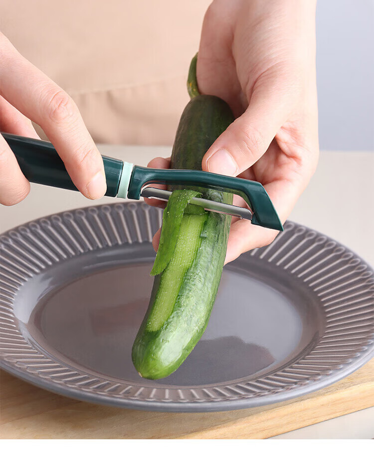 Baijie Fruit Peeler, Multi-Functional Apple Peeling Knife, Portable Peeling Tool, Two-Piece Set 4