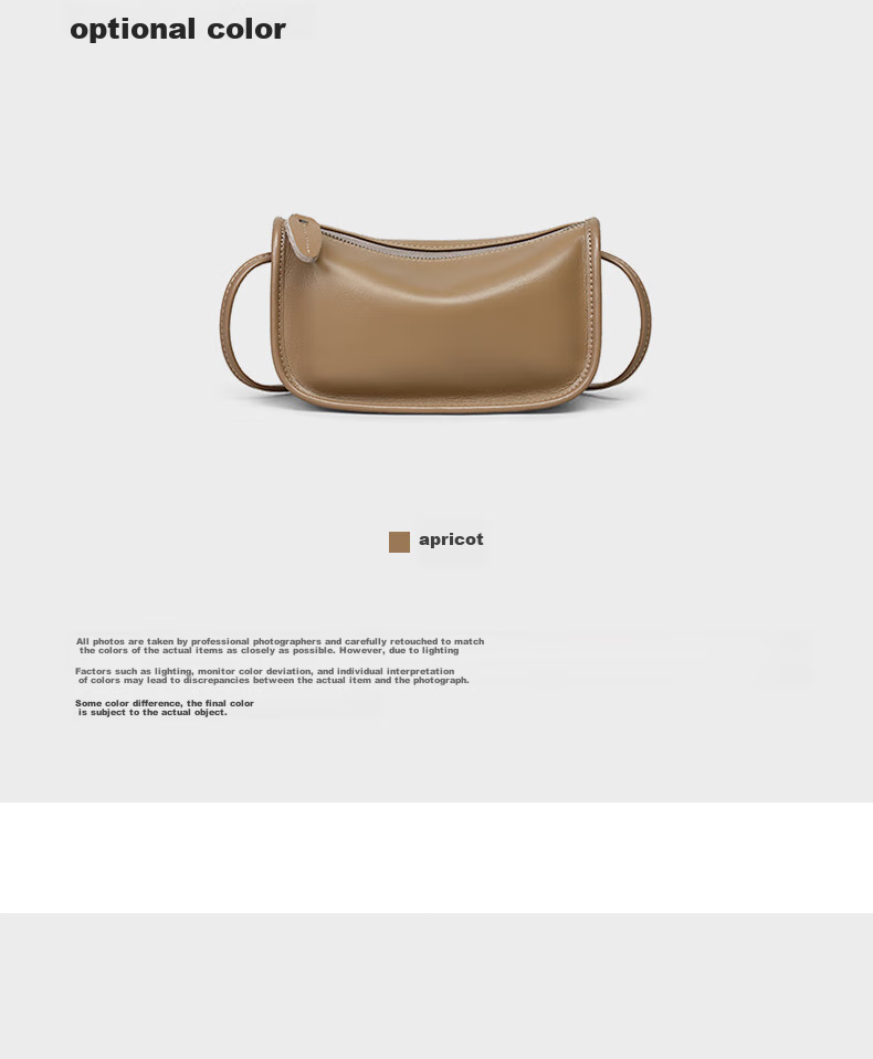 Viney Leather Handbag, Stylish Crossbody Dumpling Bag, Luxurious Shoulder Bag, Practical Birthday And Mother's Day Gift for Mom 5