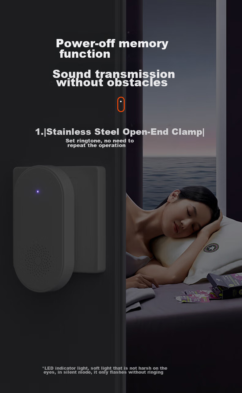 Xiya Wireless Doorbell, Elderly Call Button, Home Emergency Button for Seniors, Remote Control One-Button Emergency Alarm for Patients 6
