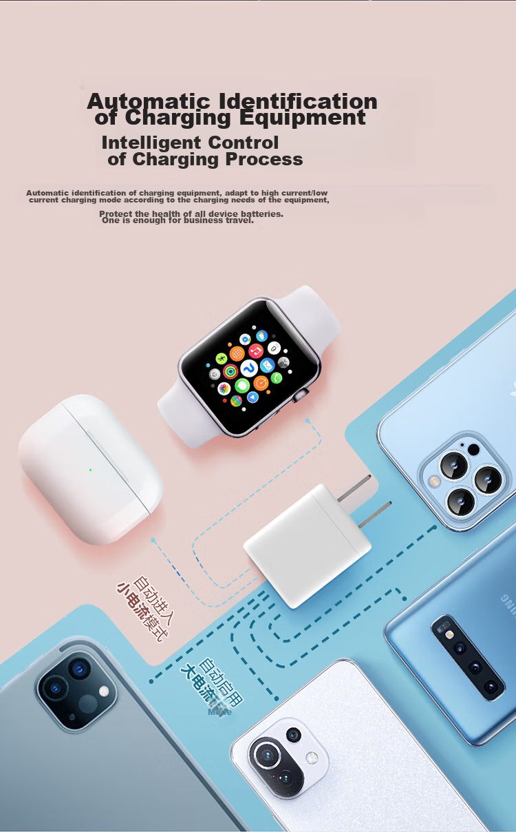 BULL PD30W Charger, Apple IPhone 18 Fast Charging Head, Auto Shut-Off When Fully Charged, Compatible with IPhone 15-18/Huawei/Xiaomi And Other Phones, Glutinous Rice White 5