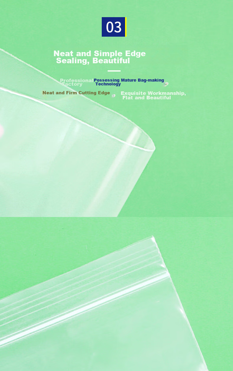 Yessel Food Self-Sealing Bags, Thickened No. 7, 14*20CM, 300 Pieces, Storage Sealed Packaging Bags 10