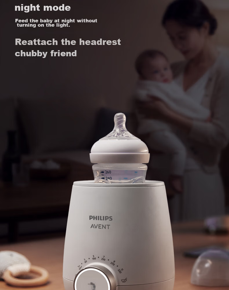 AVENT Philips Baby Bottle Sterilizer Steam Disinfector Cabinet, Bottle Warmer, Milk Formula Maker, Milk Warmer with Dryer 12