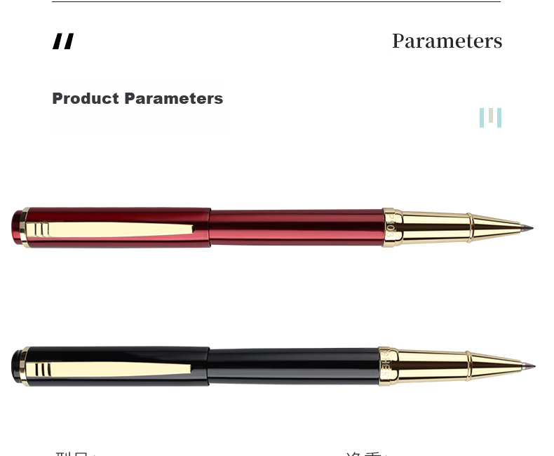 HERO Ballpoint Pen P103, Black, Daily Use, Business Office, Signature Pen, 0.5mm 12