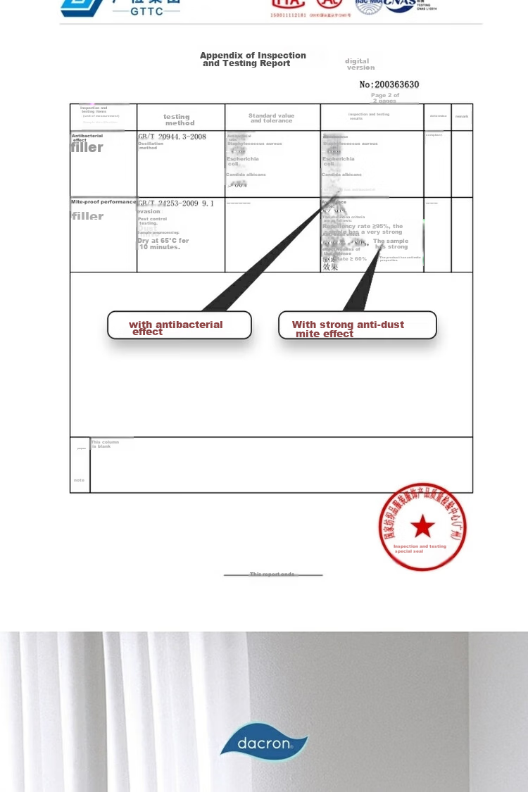 Shuixingjiafang Bed Protector, Antibacterial And Anti-Mite Protective Pad, Thin Mattress Cover, Full Encasement Protector, for 1.5-Meter Bed, Light Gray Color 5