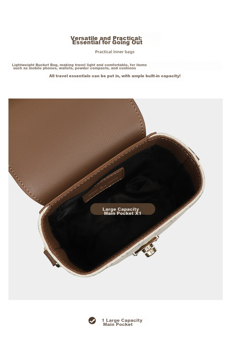 Viney Leather Handbag, Stylish Phone Bag for Women, Brand Shoulder Crossbody Bag, Practical Birthday And Mother's Day Gift for Mom 17