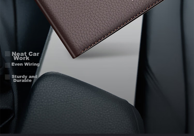 SEPTWOLVES Wallet for Men, Driver's License Holder, Genuine Leather Card Case, ID Holder, Driver's License And Birth Certificate Protector, Storage Pouch, Card Sleeve 5