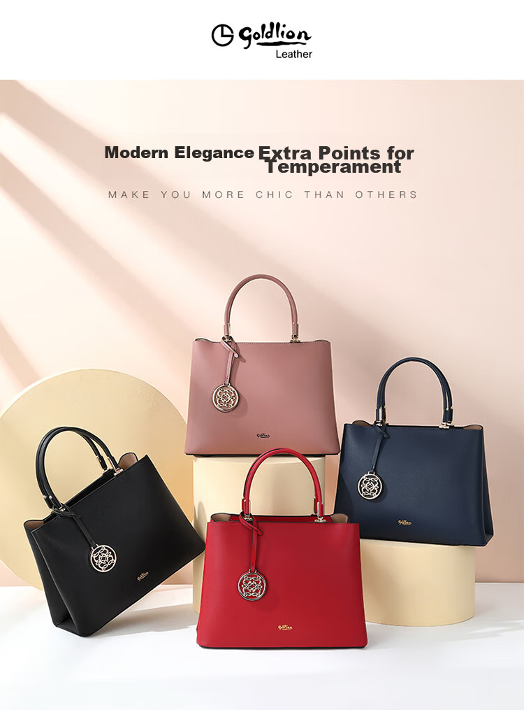 Goldlion Women's Handbag, Versatile Tote Bag for Weddings And Celebrations, Birthday Gift 8