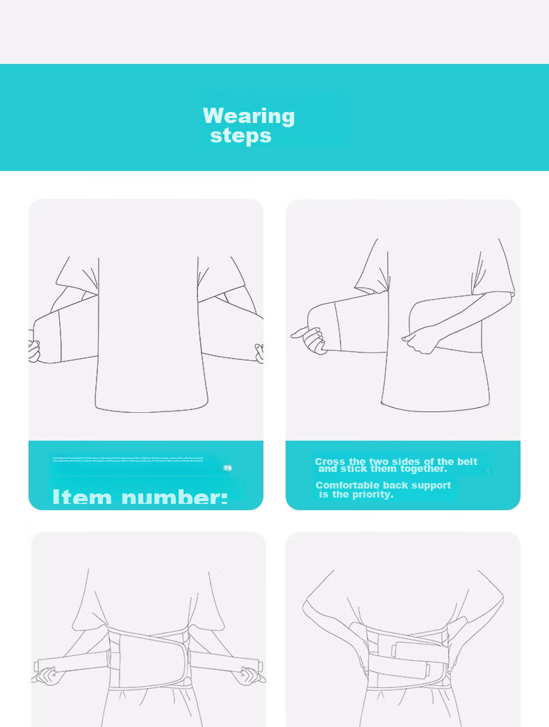 AIRPOP Back Support Belt for Herniated Disc, Lumbar Muscle Strain, And Lumbar Disc Protrusion - Summer Medical Lumbar Brace for Prolonged Sitting 13