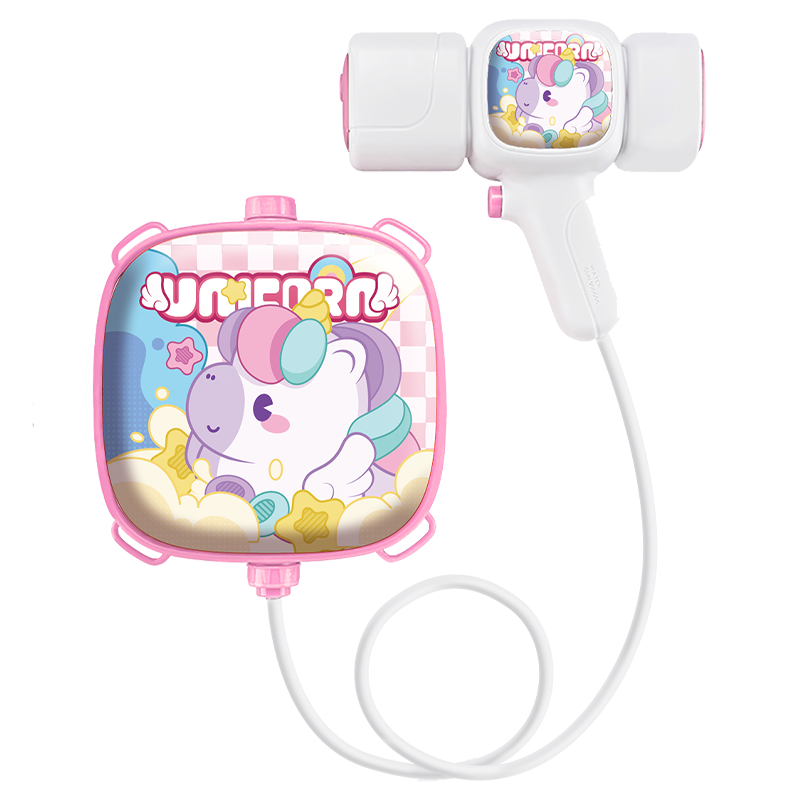 Dimanqi Electric Backpack Water Gun for Kids 3-6 Years Old, Spray Toy with Strap, New Infant Water Play Toy