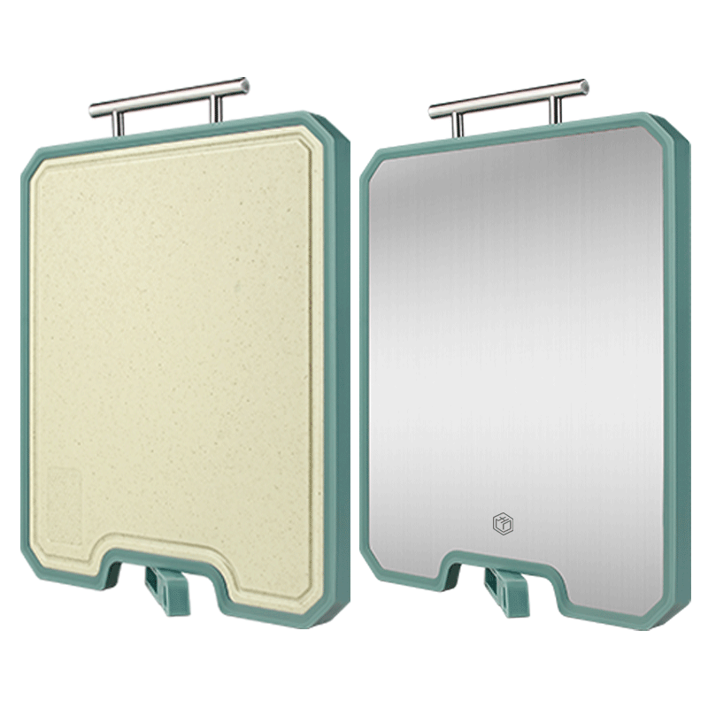 JD Jingzao Cutting Board 304 Stainless Steel Chopping Board Double-Sided Use 44.8*32*1.9cm
