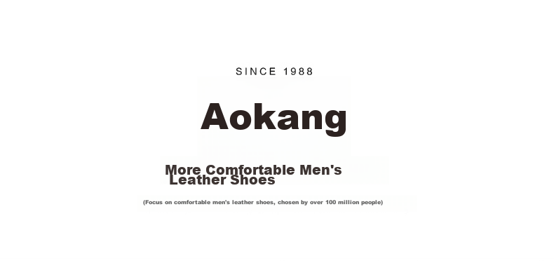 Aokang Comfortable Cowhide Breathable Business Formal Lace-Up Wear-Resistant Leather Shoes, Black, Size 42 1