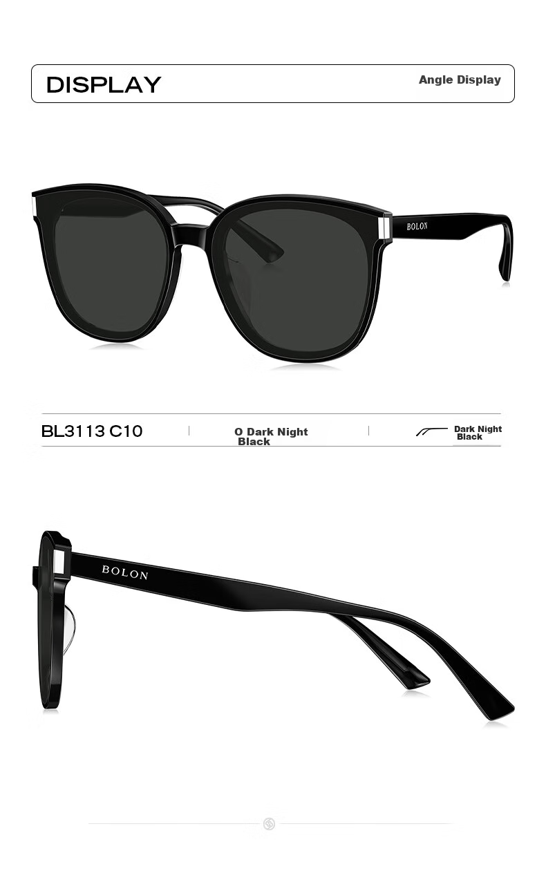 BOLON Sunglasses, Yang Zi's Style, UV Protection, Polarized Sunglasses for Women, Outdoor Driving, BL3113C30 12