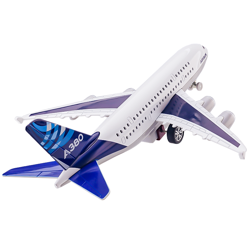 Yixuanwanju A380 Aircraft Model Toy, Children's Alloy Passenger Plane, Aviation And Aerospace Model Toy, Gift for Boys