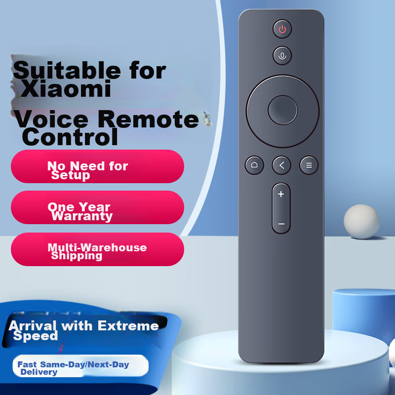 Универсальный Bluetooth пульт дистанционного управления Qinxuan для Xiaomi TV Box, проектора, поддержка голосового управления