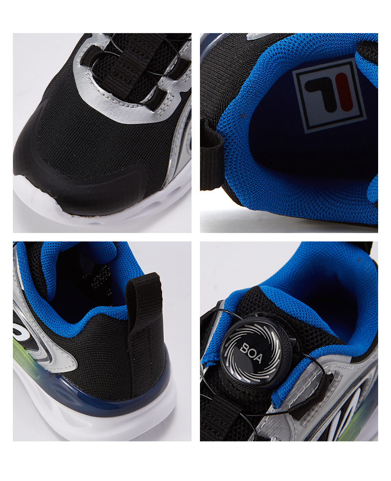 fila斐乐童鞋男女童运动鞋2022年夏季儿童网面鞋小童休闲鞋子