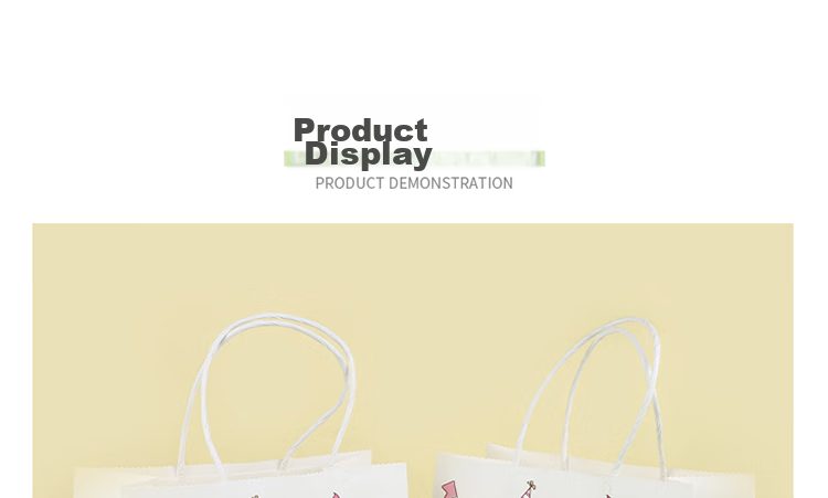 Jidukongjian Gift Bags for Mid-Autumn Festival Gifts, Birthday Presents, And Party Favors, Packaging Handbags, Kraft Paper Bags, 10 Pieces 18