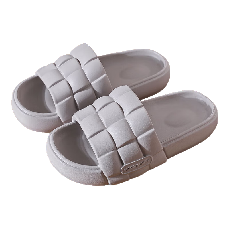 Huameijianbu Thick-Soled Soft Cushioning Home Comfortable Lightweight Non-Slip Odor-Resistant Couple Slippers HM2515