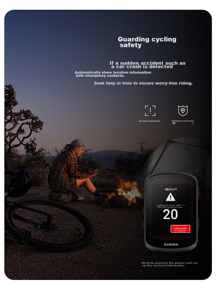 GARMIN Edge840 Elite Edition Bicycle Computer with Map Navigation, Wireless GPS Outdoor Cycling Equipment And Accessories 13