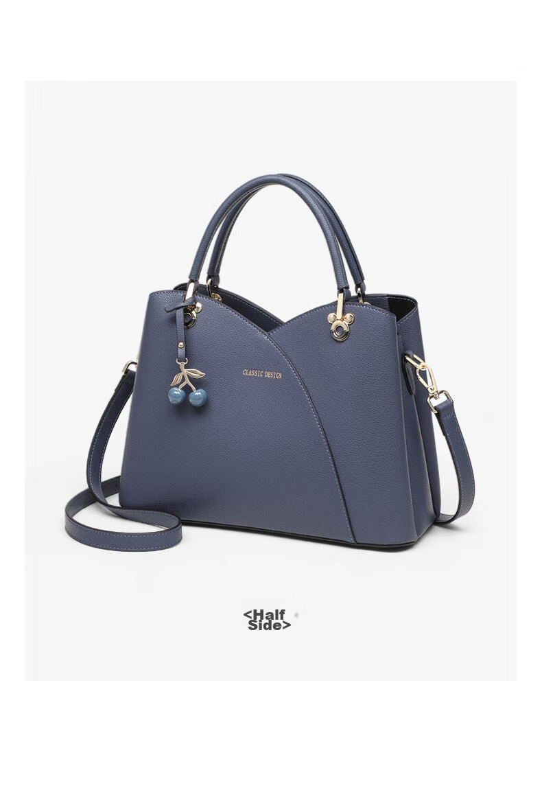 Viney Leather Handbag for Women, High-End Mom Bag, Middle-Aged Tote And Crossbody Bag, Practical Birthday And Mother's Day Gift for Mom 11