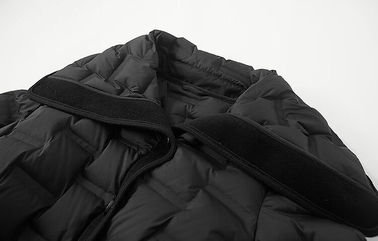 Dme [Black Pearl Edition Slim Waist] Winter Lightweight High Warmth 90% Duck Down Elastic Waistband Short Women's down Jacket 6