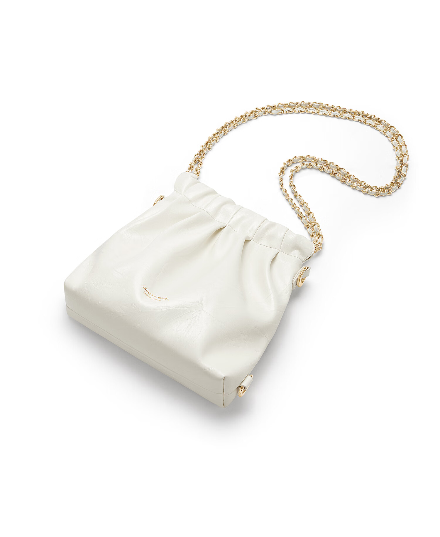 Cnoles Women's Handbag, 2026 Latest Style, Ladies' Single And Double Shoulder Crossbody Small Bag, Light Luxury High-End Brand, Hobo Bag, White 32