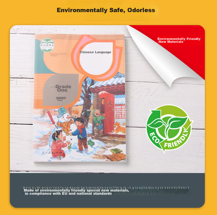 Maisikao EVA Eco-Friendly Non-Slip Frosted A4 Large Thick Book Covers for Primary And Secondary School Students, Pack of 10, 11099 6
