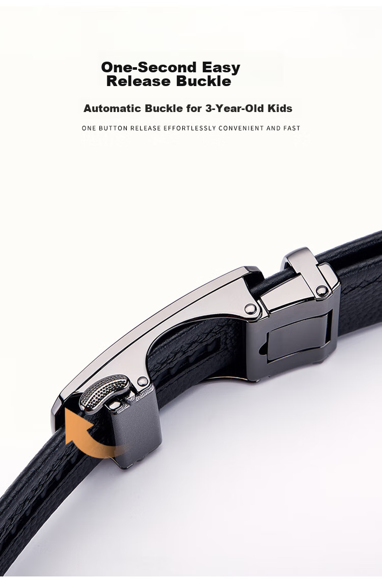 GUSKI Brand Men's Leather Belt with Automatic Buckle, Waist Belt Gift Box, Birthday Present for Boyfriend Or Husband 7