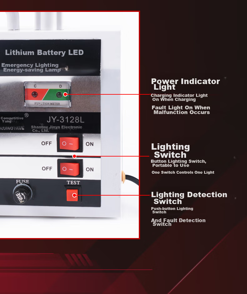 Jujingyang Emergency Lighting, Fire Evacuation Route, Commercial And Residential Use, Power Outage Safety Exit, Rechargeable Long Battery Life 8