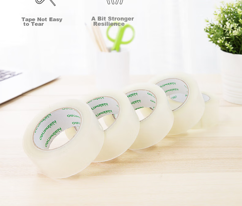 Deli Plastic Packaging Tape Dispenser, Suitable for Tape Width up to 48mm, Tape Cutter with Stainless Steel Sharp Blade Head, Office Supplies, Blue 801 8