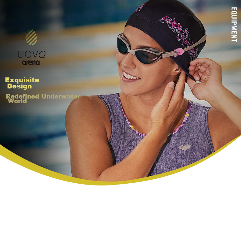 Arena Swimming Goggles, Imported Professional Anti-Fog Waterproof Wide-View High-Definition Swim Glasses, Fitness Training Swimming Equipment for Men And Wome 1