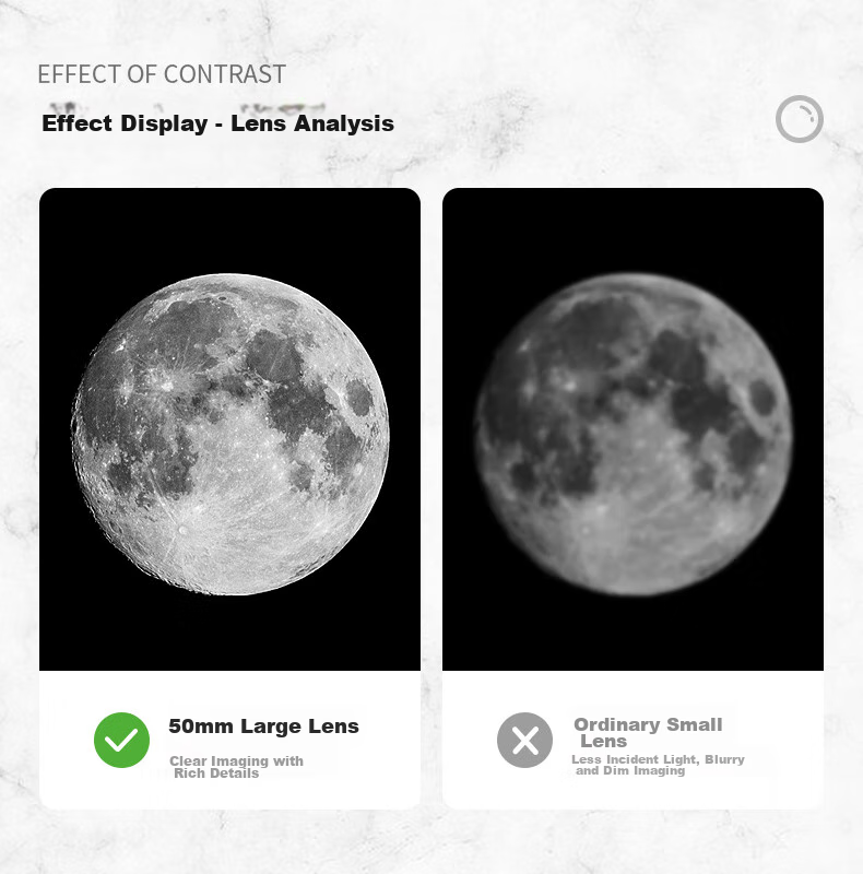 KENKO Japanese Phantom 16x50 Telescope, High Magnification, High Definition, Professional-Grade, Low-Light Night Vision, Outdoor Observation, Bee-Finding 6