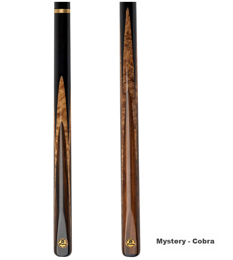 Aomi New Generation Xianyuan Pool Cue, Black Eight Small Tip, Black 8 Chinese Eight-Ball Snooker Medium Tip Billiard Cue, Full-Length Cue, 10mm 2