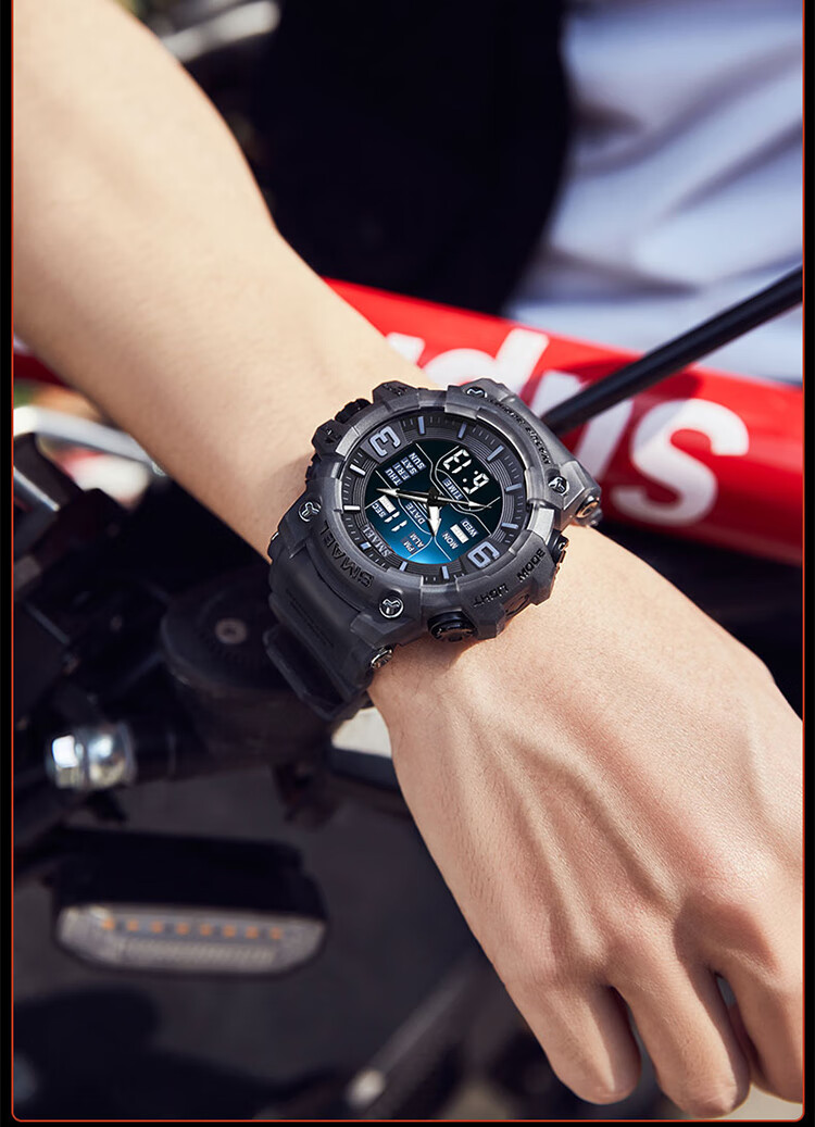 LOUIE JUELEN Men's Multifunctional Sports Watch with Alarm, Luminous Display And Water Resistance for Middle School, High School Students And Teenagers 13
