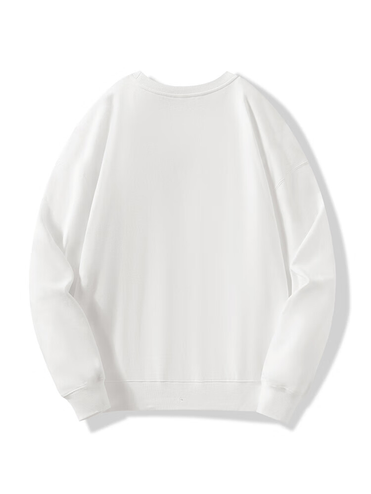 JEEP Sweatshirt for Men, Round Neck Embroidered Long-Sleeve T-Shirt, Loose Casual Sportswear, Men's Clothing 101, Black, M 13