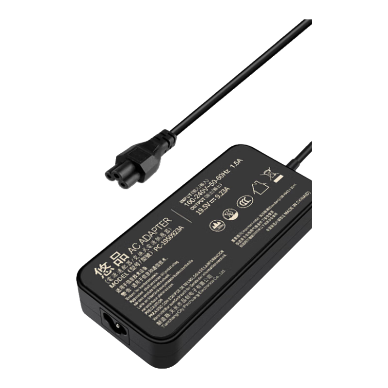 Youpin ASUS Laptop Charger, 19.5V9.23A, 6.0*3.7 Round Plug with Pin, 180W Computer Power Adapter Cable, Suitable for Player's Paradise GL504 S7C