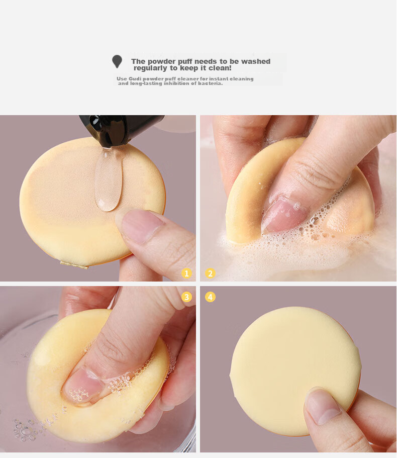 Goood Air Cushion Powder Puff, Loose Powder Sponge, BB Cream (7 Mixed Colors), Dual-Use Makeup Tool for Dry And Wet Applicatio 10