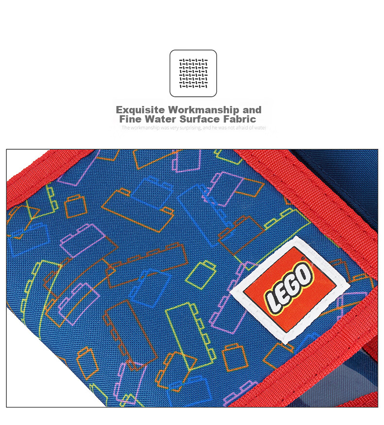 LEGO Card Holder, Children's Wallet, Fabric Folding Wallet, Student Bus Card Holder, 10103 Gift, Gree 8
