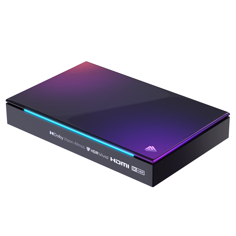 Tengxunjiguanghezi 5X Full-Channel 8K TV Box, HD Smart Network Set-Top Box, Dolby Vision/panoramic Sound Blu-Ray Cloud Drive Hard Drive Player, WiFi6 Lossless Music Player