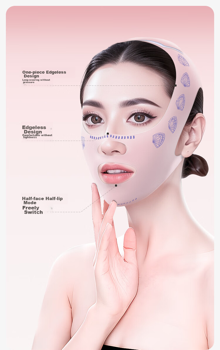 Livex V Face Lifting And Tightening Device, Facial Lifting Bandage Mask, Jaw And Head Strap, Post-Liposuction Recovery, Facial Sculpting 10