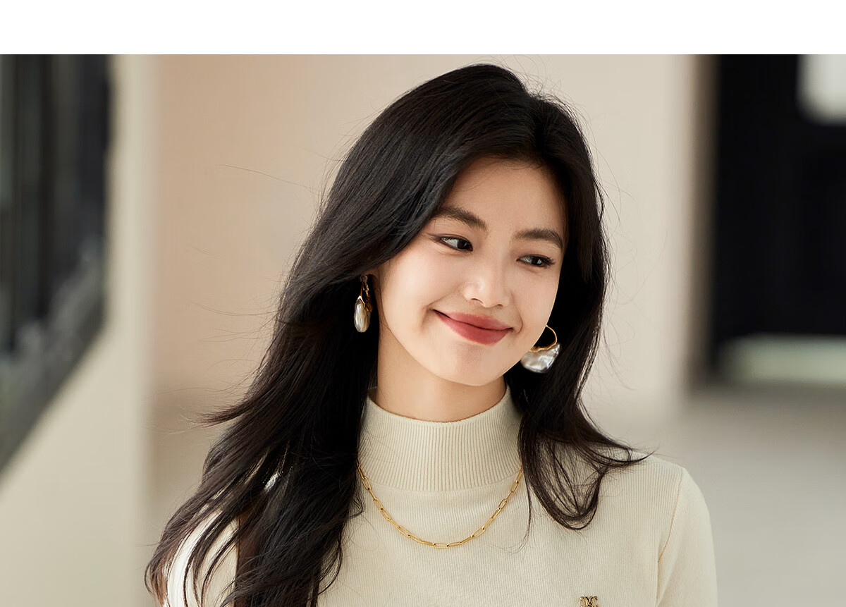 Taxiang Women's Semi-Turtleneck Knit Sweater, Autumn And Winter Inner Layering Solid Color Slim-Fit Pullover Sweater T143Z3040 24