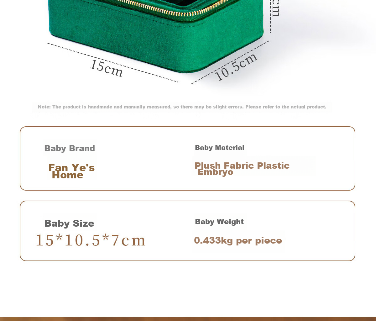 Fanyejia Jewelry Storage Box for Rings, Earrings, Necklaces, High-End Jewelry, Anti-Oxidation, Dustproof, Portable Accessory Box 17