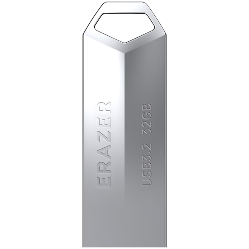 Lenovo Invests Yinengzhe 32GB USB2.0 Flash Drive F101, Silver, for Mobile Phones And Computers, Metal, Business-Grade, Office Use, Mini Version, Car-Mounted USB Drive