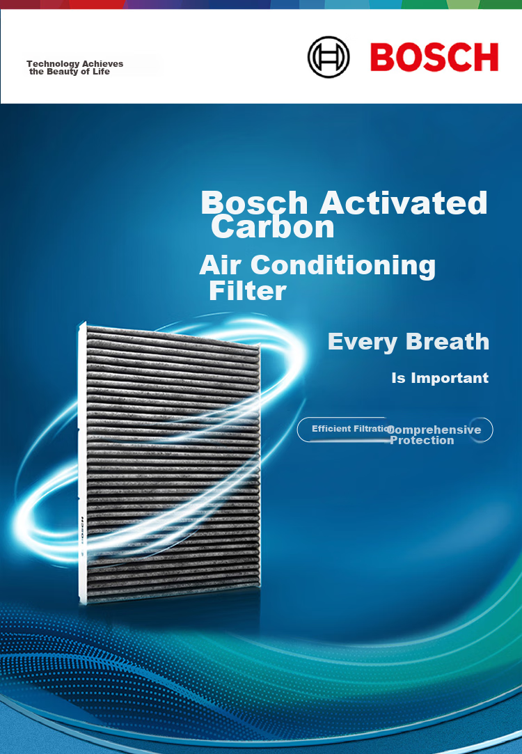 BOSCH Air Conditioning Filter Element 4576 for Borui/GX7/Yuanjing SUV/Emgrand EC8/Wildma T70s/EC60/GX7 1