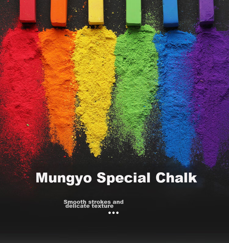 Mont Marte 24-Color Pastel Chalk Set, Colored Chalk Drawing Sticks, Art Painting Pastel Sticks, Children's Colorful Pen Set, Student Pastel Drawing Iron Box Set MMPT0017 Art Sketching 3